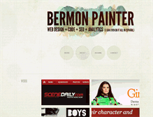 Tablet Screenshot of bermonpainter.com